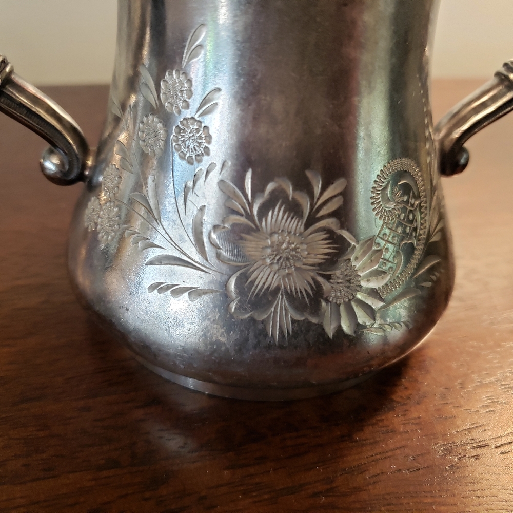 Vintage Floral Engraved 4 Piece Set - Picture 16 of 16